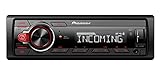 Pioneer MVH-330DAB, 1DIN Autoradio mit RDS und DAB+, USB, AUX-Eingang, Bluetooth, geringe Einbautiefe