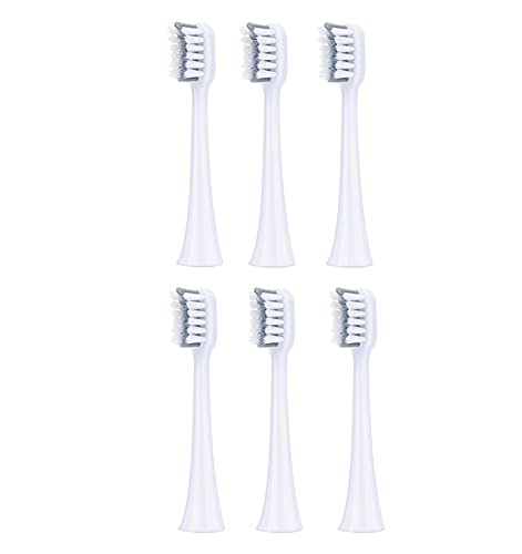 Shenghao Yige Store Zahnbürstenkopf, passend für S100 und S200 S600 S900 Ultraschall-Schall-elektrische Zahnbürste, passend für elektrische Zahnbürstenköpfe (Farbe: 6 Weiß)