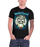 Motorhead Herren Overkill T-Shirt, Schwarz-Schwarz, Large
