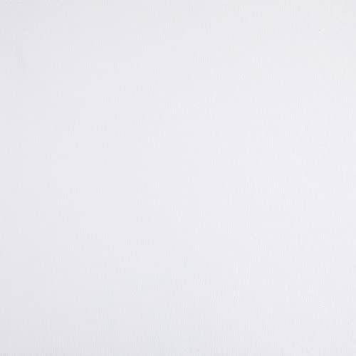 Kt KILOtela Tönter Leinenstoff, Lichtbeständigkeit: 5-6, Dekoration, Polsterung, Kissen, Vorhänge, Taschen, Tischdecken, 300 cm Länge x 280 cm Breite, Weiß ─ 3 Meter