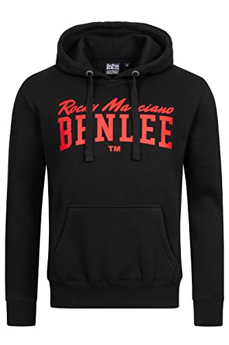 Benlee Herren Kapuzensweatshirt Normale Passform STRONGHURST Black/Red XXL