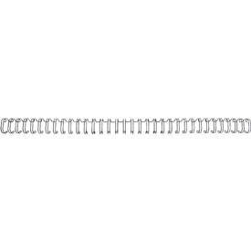 GBC Drahtbinderücken WireBind, A4, 34 Ringe, 6 mm, schwarz