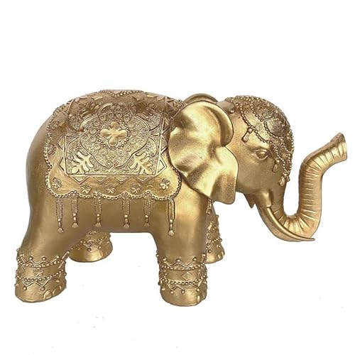 Elefantenfigur Gold
