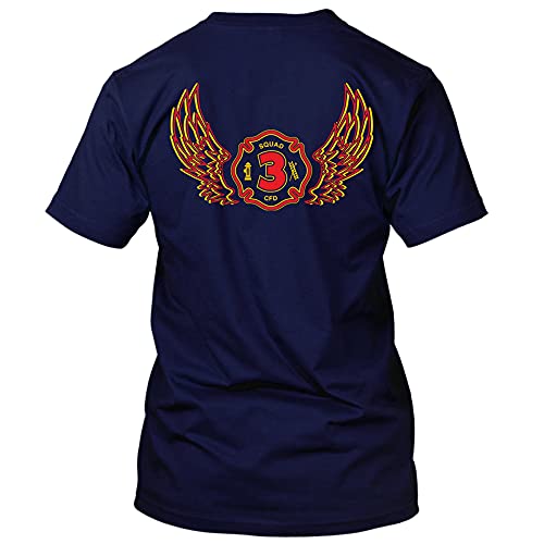Chicago Fire Dept. - Squad 3 Flügel T-Shirt (XL)