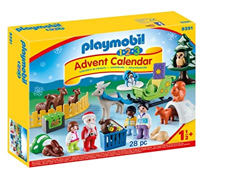 Playmobil Adventskalender "123 Adventskalender Waldweihnacht der Tiere (9391)"