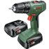 Bosch Home and Garden EasyDrill 18V-40 06039D8005 Akku-Bohrmaschine, Akku-Bohrschrauber 18V 2Ah Li-I