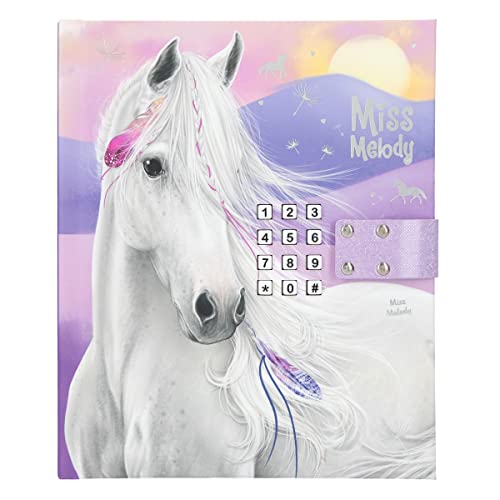 Depesche Miss Melody – Diary w/Code & Music – White Horses – (0412052)