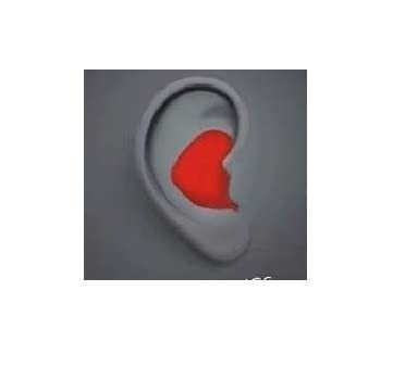 LUOSHUAI OhrenstöPsel Schalldichte Ohrstöpsel, Anti-Geräusche, Schlafarbeit, Studenten, die schlafen, Schnarchen und geformt Ohrstöpsel (Zwei Sätze) GehöRschutzstöPsel (Color : Lava Red)