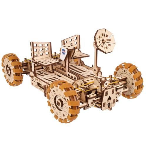 NASA Lunar Rover Modellbausatz - 3D Holzpuzzle für Erwachsene, Modellbausatz, DIY Mechanische Puzzles