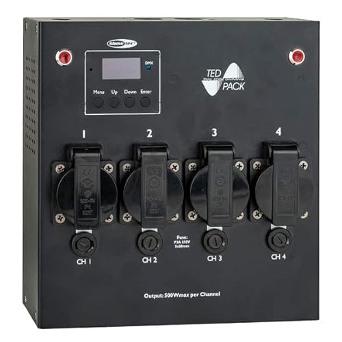 Showtec TED Pack 4-Kanal-Dimmer