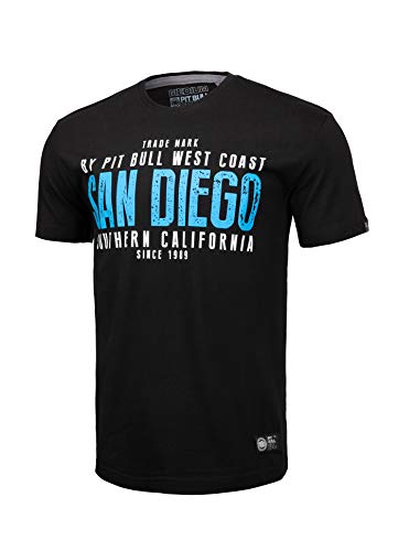 Pit Bull West Coast T-Shirt, San Diego II, schwarz Größe L