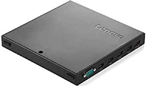 Lenovo Tiny III Expansion Box - USB-Docking-Station - 90 Watt - für ThinkCentre M600 (Tiny Desktop), M700 (Tiny Desktop), M900 (Tiny Desktop) (4XH0L54952)