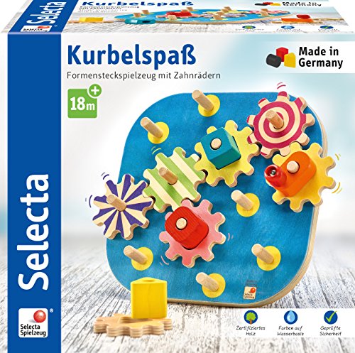 Selecta Steckspielzeug "Kurbelspaß"