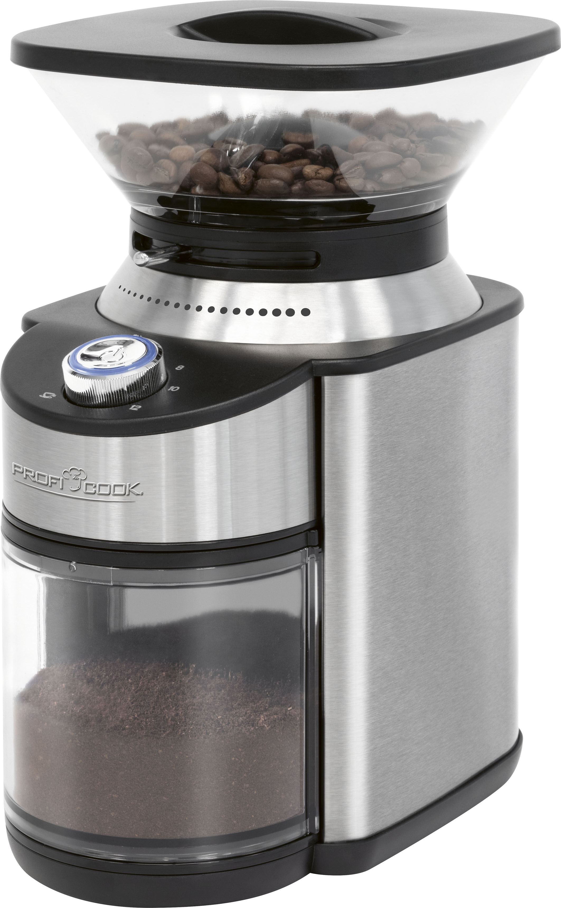 ProfiCook Kaffeemühle "PC-EKM 1205", 200 W, Kegelmahlwerk, 230 g Bohnenbehälter