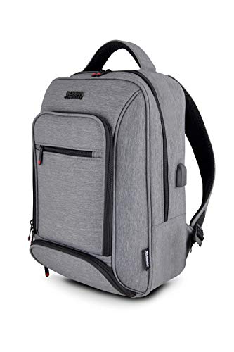 Urban Factory Unisex mce15uf gemischt Edition Rucksack für Laptops bis zu 15,6, grau, 15.6"