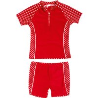 Playshoes Mädchen 2-teiliges Badeanzug ,Rot (8 rot ),86/92