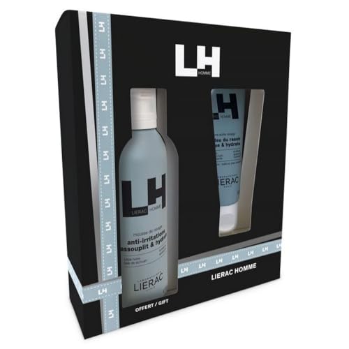 Lierac Homme After Shaving Balsam 75 ml + Rasierschaum 150 ml gratis