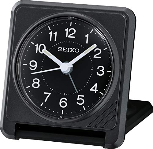 Seiko Reisewecker schwarz Kunststoff QHT015K