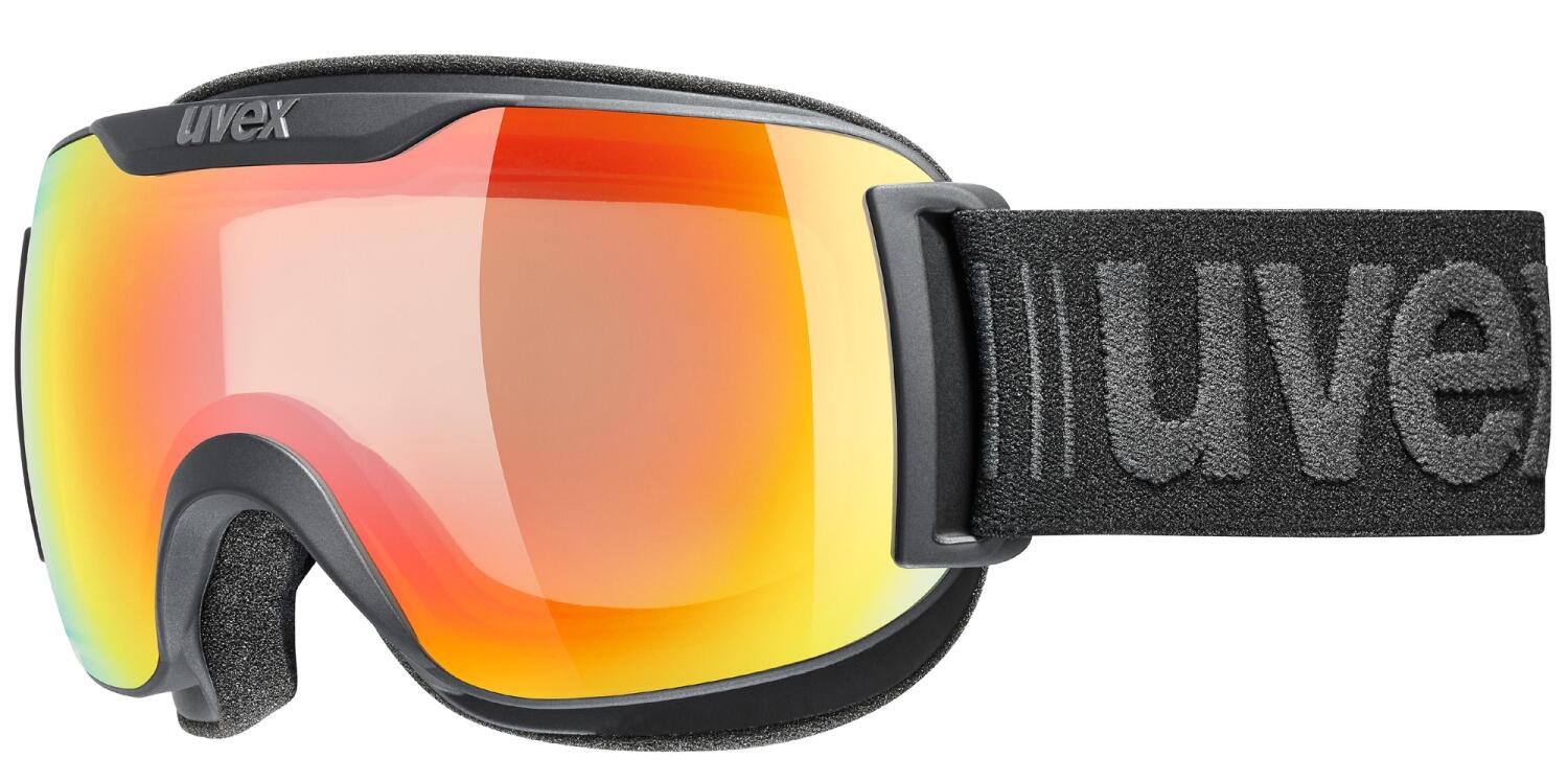 Uvex Unisex-Erwachsene Downhill 2000 S V Skibrille, schwarz, one Size
