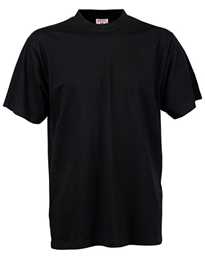 Tee Jays Herren-Soft-T-Shirt Gr. XXL, Schwarz