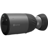 EZVIZ eLife 2K+ 4 MP wetterfeste Akku WLAN Überwachungskamera, 100 % kabellos, mit Farb-Nachtsicht, Zwei-Wege-Audio, Bewegungsaktivierte Sirene, App auslösbare Sirene