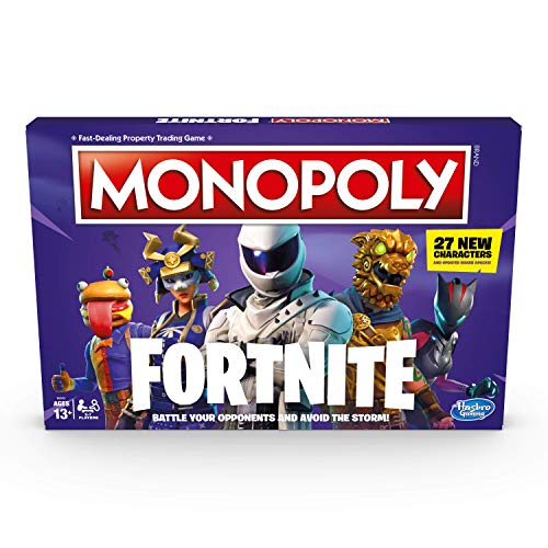 Hasbro Gaming Monopoly: Fortnite Edition Brettspiel inspiriert vom Fortnite Videospiel ab 13 Jahren