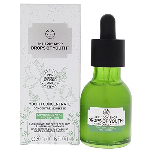 The Body Shop Nutriganics Drops of Youth unisex, Nutriganics Pflegekonzentrat für ein jüngeres Hautbild 30 ml, 1er Pack (1 x 30 ml)