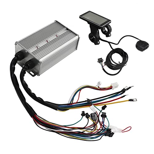 Motor-Controller-Panel-Kit, 1500-W-Motor-Controller-Kit, Aluminiumgehäuse, mehrere Datenanzeigen für Reparaturteile