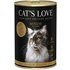 Cat's Love 6 x 400 g - Senior Ente