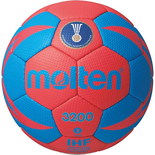 molten Handball, Mehrfarbig (Rot/Blau), 2