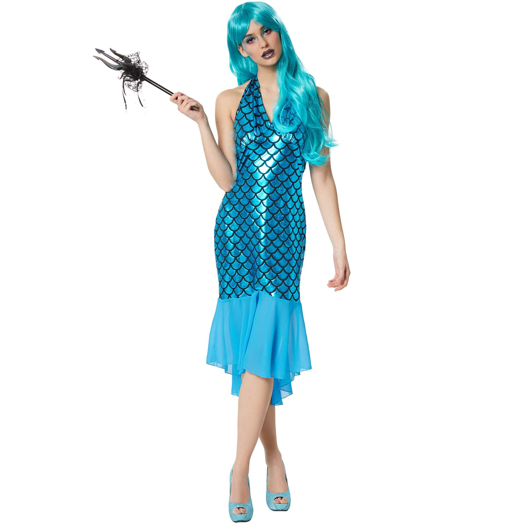 dressforfun 900625 Damen Meerjungfrau Kostüm, sexy Kleid für Karneval Fasching Party - diverse Größen - (M | Nr. 303141)