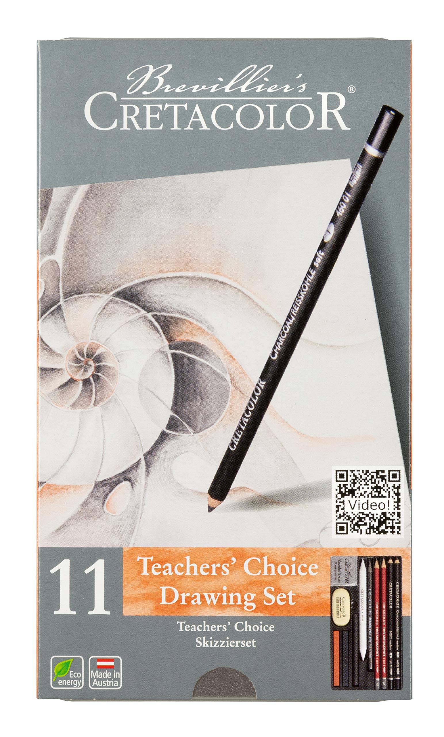 Cretacolor Teacher´s Choice Skizzierset, 11teilig