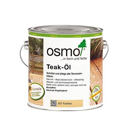 Osmo Teak - Öl 2,5 l, farblos