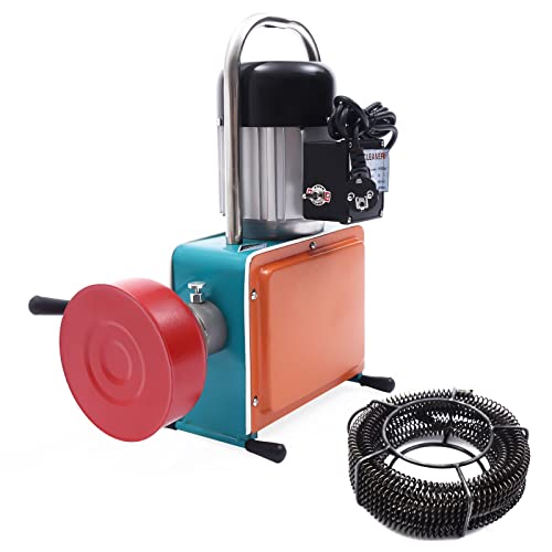 Rohrreinigungsmaschine elektrisch Rohrreinigungsgerät mit spirale Rohrreinigungsmaschine für 20 – 150 mm