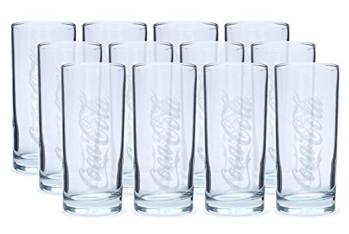 CC Coca Cola Longdrink Gläser 12 Stück 0,5l - mit Füllstrich für Gastronomie