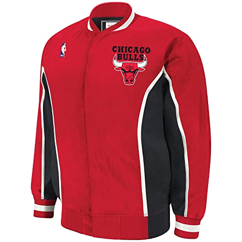 Mitchell & Ness NBA Authentic Warm Up Jacket - Chicago Bulls 1992-93, Red, L