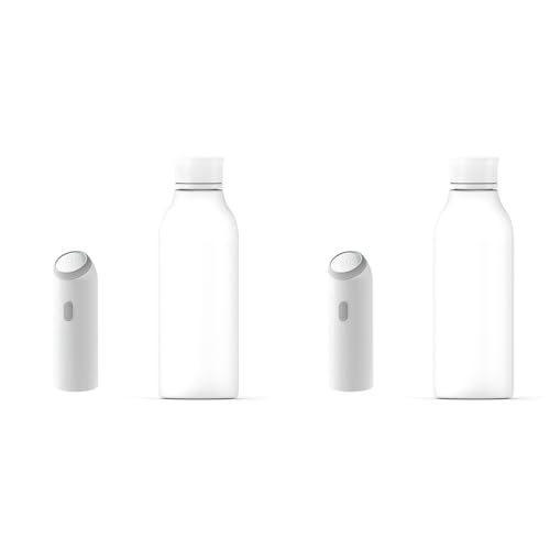 LINGLOUZAN 2X Tragbares Elektrisches Hand-Bidet-Sprühgerät, Persönliche Reinigungspflege, Multifunktional, mit Flaschenspray, Wasch-Bidet,