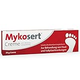 Mykosert Creme Pflege-Set 2x50g zur effektiven Behandlung von Fußpilz