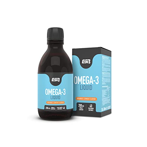 ESN Omega-3 Liquid, 200ml, Orange-Zitrone, Ohne Fisch Geschmack