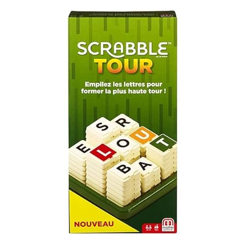 Scrabble Tour GCW08 Gesellschaftsspiel und Briefe