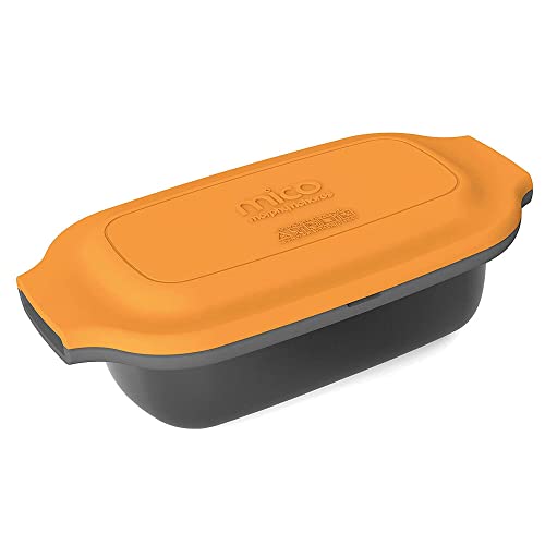Morphy Richards 511645 MICO Multi Pot Cooker Microwavable Cookware, Silicone and coated metal, Orange
