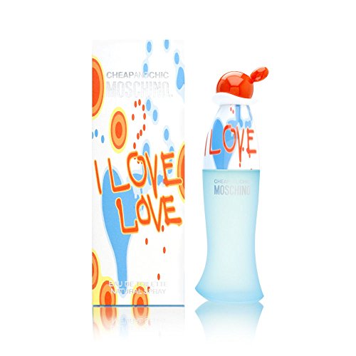 Moschino I Love femme/woman, Eau de Toilette, Vaporisateur/Spray 50 ml, 1er Pack (1 x 50 ml)