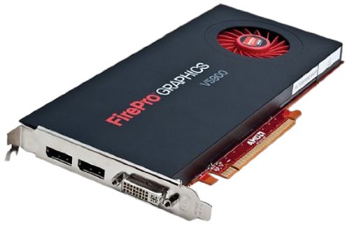 Sapphire AMD Firepro V5900 Grafikkarte ATI (PCI-e, 2GB, GDDR5 Speicher, DVI, 1 GPU)