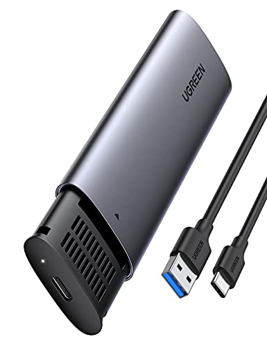 UGREEN M.2 SATA NGFF SSD Gehäuse USB 3.1 Gen 1 USB Adapter mit SSD M.2 NGFF B Key und M&B Key in Größe 2230/2242/2260/2280 Untersützt UASP