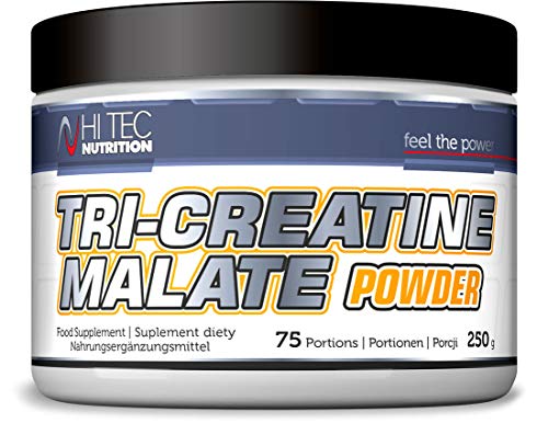 HI TEC NUTRITION Tri-Creatine-Malate Powder Kreatinmalat Nahrungsergänzungsmittel 250 g
