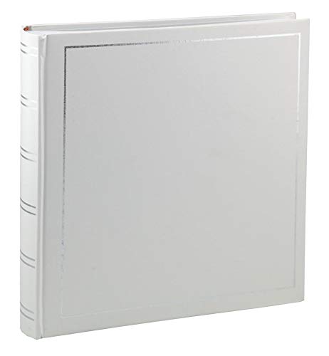 Tradition Fotoalbum in 30x30 cm 100 Seiten Jumbo Fotoalbum Buchalbum: Farbe: Weiß
