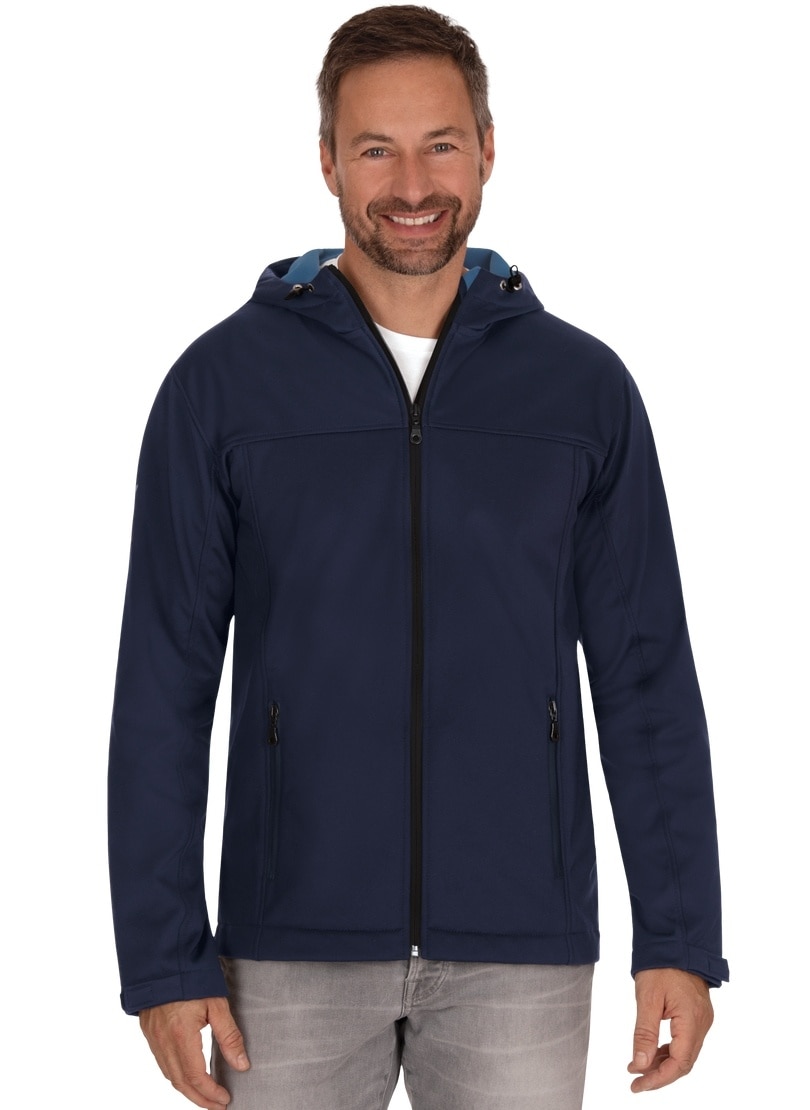 Trigema Softshelljacke "TRIGEMA Klassische Softshell–Kapuzenjacke", (1 St.) 3