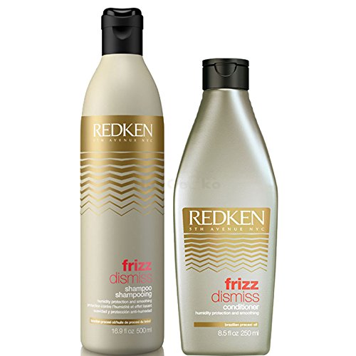 Redken Frizz Dismiss Set - Shampoo 500ml + Conditioner 250ml =750ml