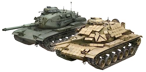 TAKOM TAK5022-2 Kits Combo M60A1 with ERA (Reaktivpanzerung) & M60A3 (1+1) Maßstab 1:72 Modellbau Plastikbausatz Panzer 1 72