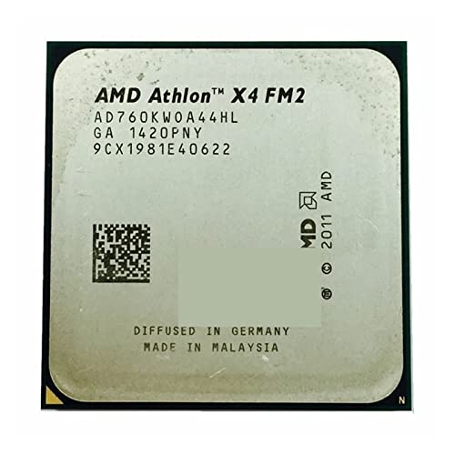 MovoLs CPU-Prozessor X4 760K 760K Quad Core Four Thread 3,8G 100W AD760KWOA44HL Sockel FM2 Verbessern Sie die Laufgeschwindigkeit des Compute
